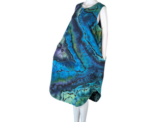 Women's 3XL Reverse Tie-dye Dress