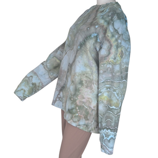 Men's XL Tie-dye Crew Neck Sweatshirt