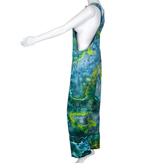 Women's Large Tie-dye Overalls