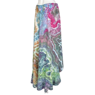 Women's 2XL Tie-dye Flowy Flounce Pants