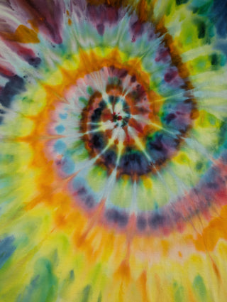 Men's 5XL Tie-dye Spiral T-Shirt