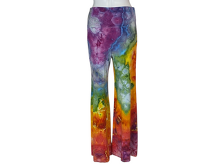 Women's Large Tie-dye Wide Leg Palazzo Pants