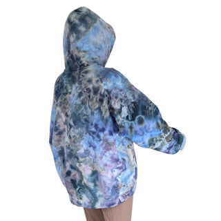 Men's Large Tie-dye Pullover Hoodie
