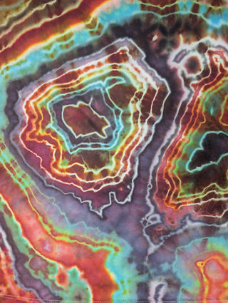 Women's Large Tie-dye Flowy Tank Top