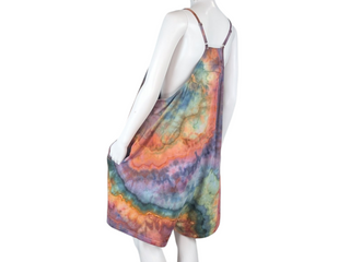 Women's XL Tie-dye Romper
