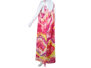 Women's XL Geode Tie Dye Jumpsuit