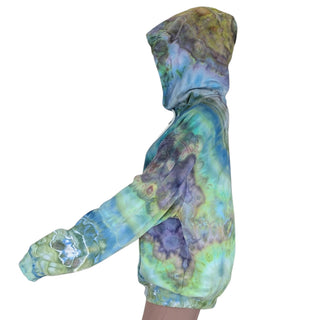 Men's Medium Tie-dye Zip-up Hoodie