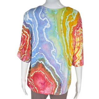 Women's 3XL Tie-dye Top