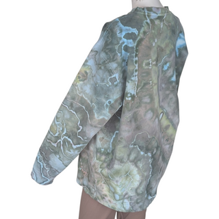 Men's XL Tie-dye Crew Neck Sweatshirt
