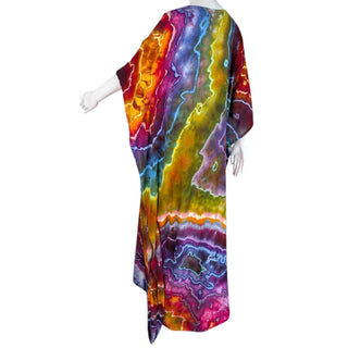 OSFA Tie-dye Rayon Caftan