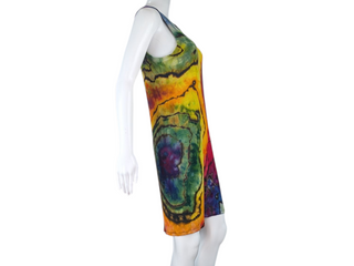 Women's XL Reverse Tie-dye Dress