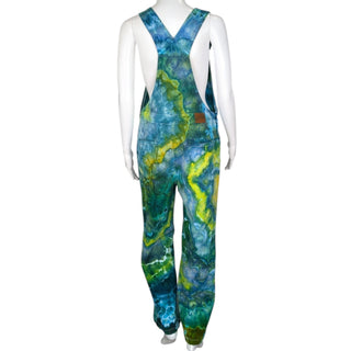 Women's Large Tie-dye Overalls