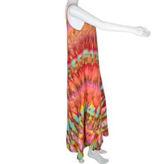 Women's Small Tie-dye Maxi Dress