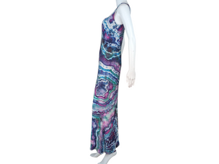 Women's Medium Geode Tie-Dye Dress