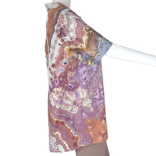 Men's Medium Tie-dye Button-down Shirt