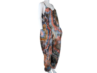 Women's XL Tie-dye Jumpsuit