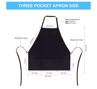 Reverse Tie-dye Apron