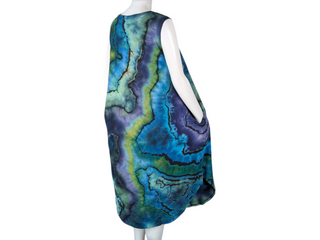 Women's 3XL Reverse Tie-dye Dress