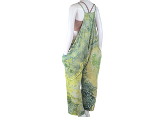 Women's XL Tie-dye Jumpsuit