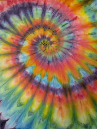 Men's XL Spiral Tie-dye T-Shirt
