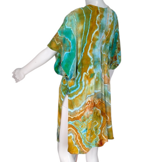 Women's L/XL Tie-dye Cover-up