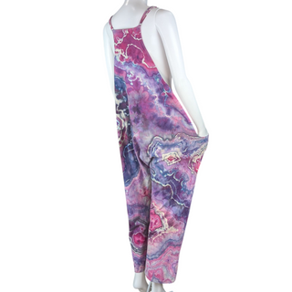 Women's Large Tie-dye Jumpsuit