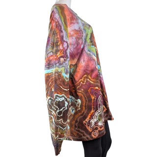 Men's 2XL Tie-dye Long-sleeved Tee