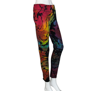 Women's Medium Reverse Tie-dye Leggings