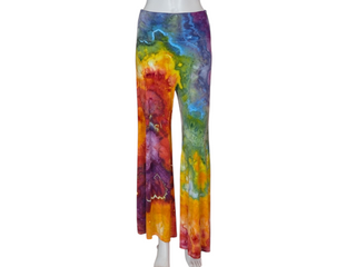 Women's Large Tie-dye Wide Leg Palazzo Pants