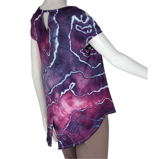 Women's Small Geode Tie-Dye Top