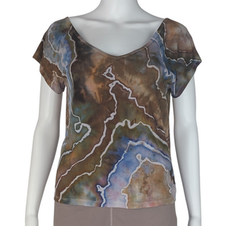 Women's XL Tie-dye Top