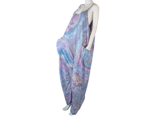 Women's 2XL Tie-dye Jumpsuit