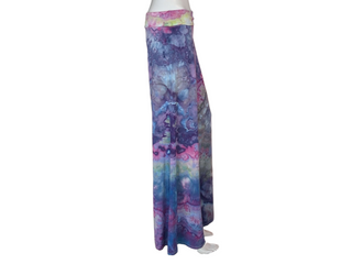 Women's XL Tie-dye Flowy Wide Leg Palazzo Pants