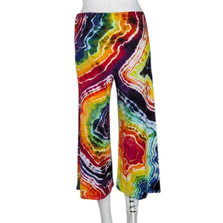 Women's Large Geode Capri Palazzo Pants