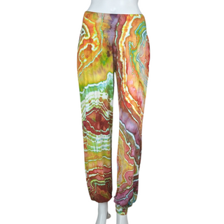 Women's Large Tie-dye Harem Pants