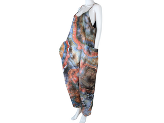 Women's XL Tie-dye Jumpsuit