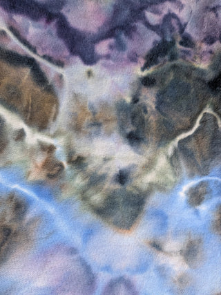 Men's Large Tie-dye Pullover Hoodie