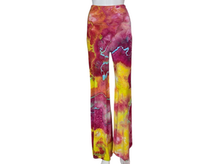 Women's Small Tie-dye Wide Leg Palazzo Pants