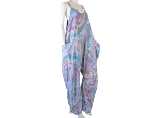 Women's 2XL Tie-dye Jumpsuit