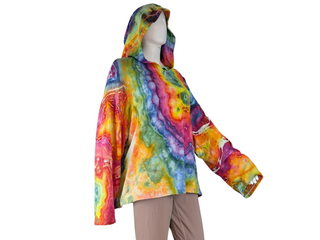 Women's 2XL Tie-dye Pullover Hoodie