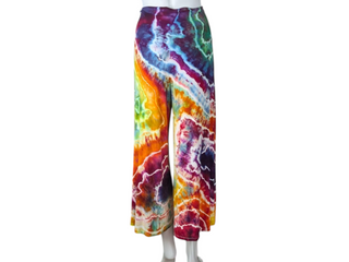 Women's XXL Tie-dye Capri Palazzo Pants
