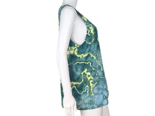 Men's Large Tie-dye Tank Top