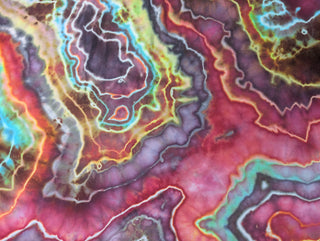 Women's Large Tie-dye Flowy Tank Top