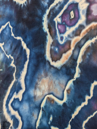 Women's Small Tie-dye Rayon Jumpsuit