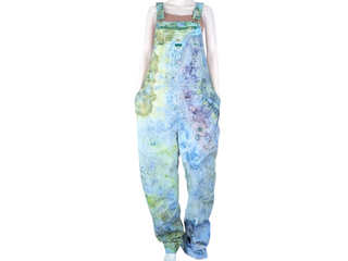 Women's 2XL Tie-dye Overalls