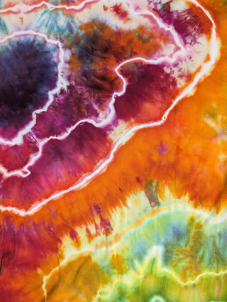 Women's XXL Tie-dye Capri Palazzo Pants