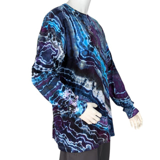 Men's XL Tie-dye Long-Sleeved T-Shirt