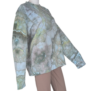 Men's XL Tie-dye Crew Neck Sweatshirt