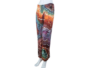 Women's Large Tie-dye Harem Pants