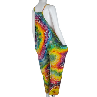 Women's Small Rainbow Tie-dye Jumper
